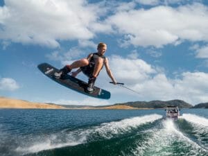 Wakeboarding 360 trick
