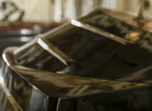 Supreme hull upside down at the factory